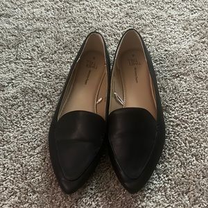 Black Loafers Size 8